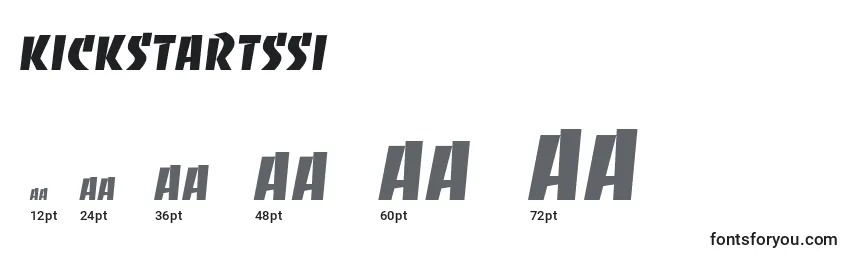 KickStartSsi Font Sizes