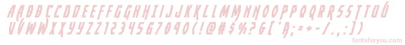 Yankeeclippertitleital Font – Pink Fonts on White Background