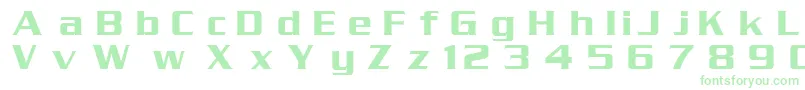 DgSerpentine-Schriftart – Grüne Schriften