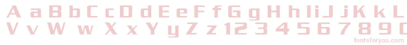 Шрифт DgSerpentine – розовые шрифты на белом фоне