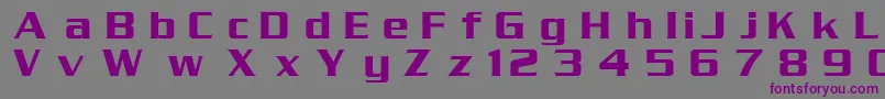 Шрифт DgSerpentine – фиолетовые шрифты на сером фоне