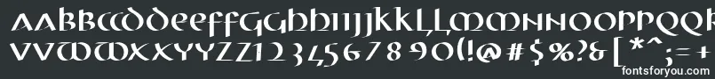 MkuncialePen Font – White Fonts