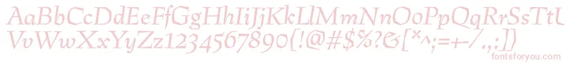PreissigItalic Font – Pink Fonts