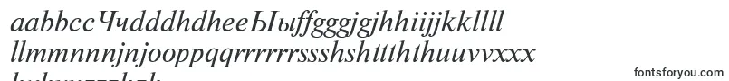 fuente NewtonisocttItalic – Fuentes nyanja