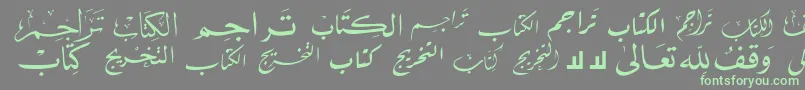 More about McsBookTitle5 Font McsBookTitle5 Font – Green Fonts on Gray Background