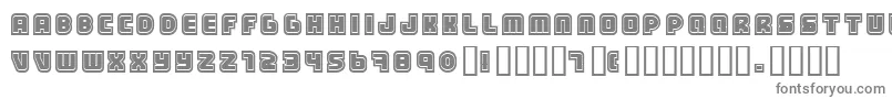 Samarin ffy-Schriftart – Graue Schriften
