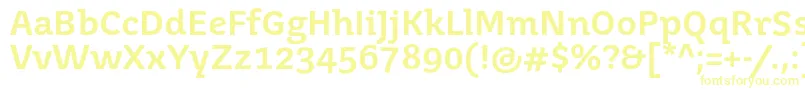 Juvenismedium Font – Yellow Fonts