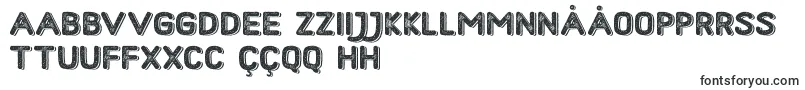 HometownRoughBoldShadow Font – Uzbek Fonts