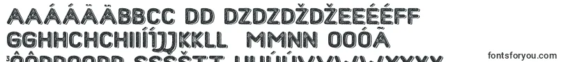 Шрифт HometownRoughBoldShadow – словацкие шрифты