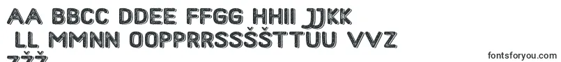 HometownRoughBoldShadow Font – Latvian Fonts