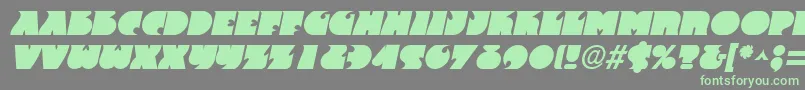 Más sobre la fuente FranticItalic fuente FranticItalic – Fuentes Verdes Sobre Fondo Gris