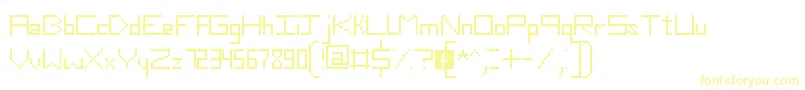 fuente SlimThirteenPixelFonts – Fuentes Amarillas