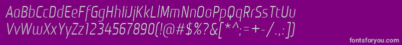 More about MonitoricaIt Font MonitoricaIt Font – Green Fonts on Purple Background