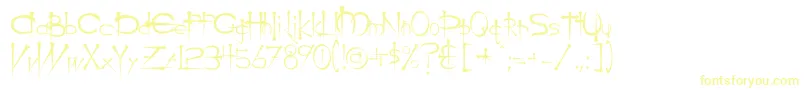 Ogilviec-fontti – keltaiset fontit