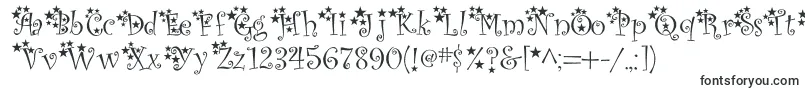 Шрифт McTwinkleStar – привлекательные шрифты
