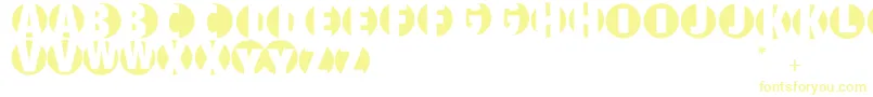 Więcej informacji o czcionce Milit Czcionka Milit – żółte czcionki