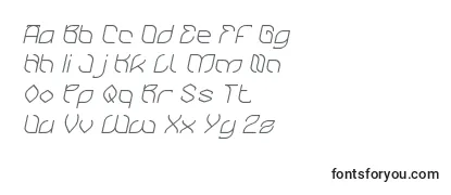 BambooChopsticksItalic-fontti