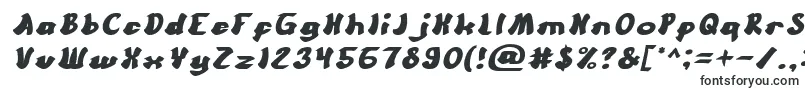 CartoonBoldItalic Font – Vector Fonts