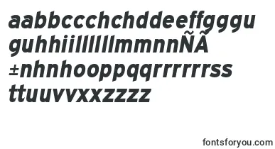 ExpresswayxbItalic font – galician Fonts