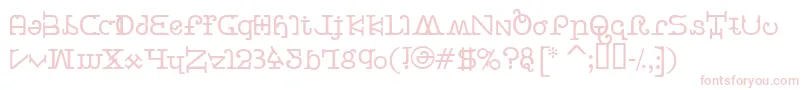 BeastVsButtercrumb Font – Pink Fonts on White Background