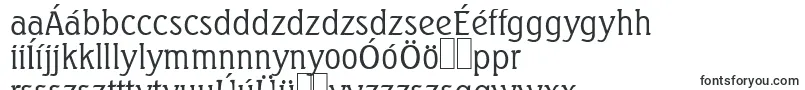 Шрифт SeagullserialLightRegular – венгерские шрифты