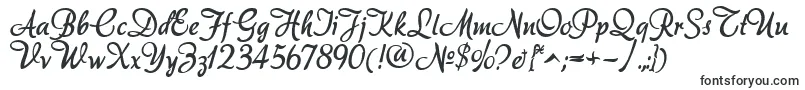 Шрифт Akadora – шрифты для цитат