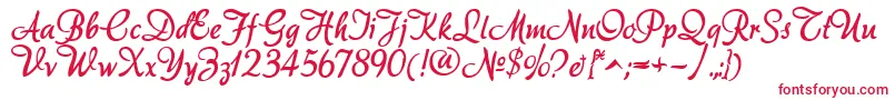 Akadora Font – Red Fonts