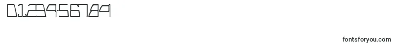 TmTailLightsNormal Font – Fonts for Numbers and Digits