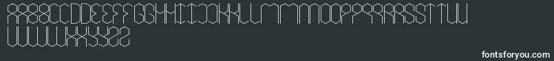 LoisCesarano Font – White Fonts on Black Background