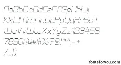 ElgethyEstOblique font – inscriptions In Beautiful Fonts
