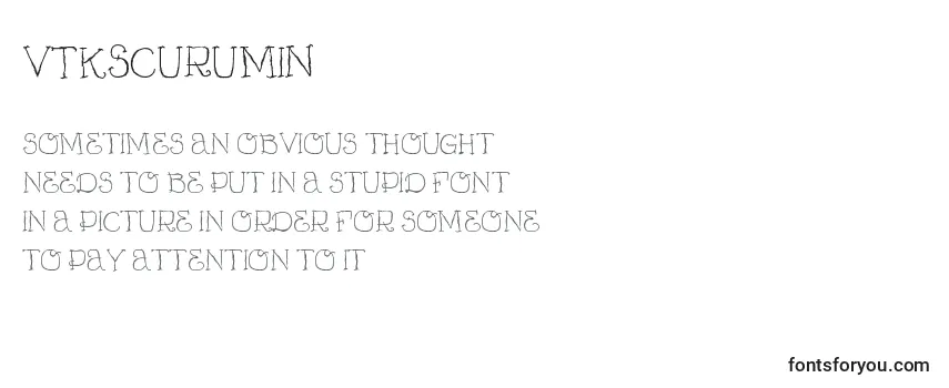 Обзор шрифта VtksCurumin