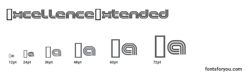 ExcellenceExtended Font Sizes