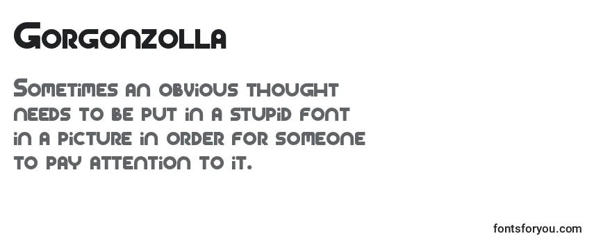 Gorgonzolla Font