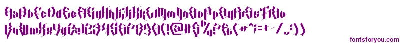 CalligraphyAquiver-fontti – violetit fontit