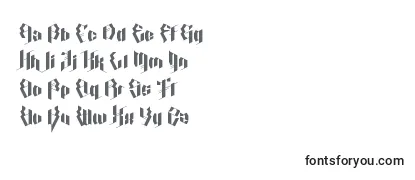 Шрифт CalligraphyAquiver