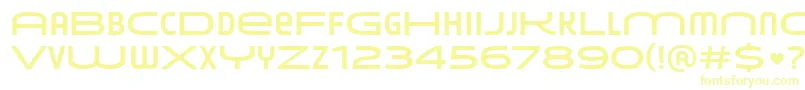 Weitere Informationen zur YouniononefyRegularXs-Schriftart YouniononefyRegularXs-Schriftart – Gelbe Schriften