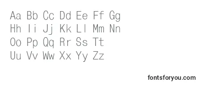 Monocond Font