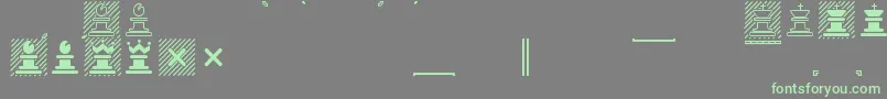 Подробнее о шрифте ChessMarroquin Шрифт ChessMarroquin – зелёные шрифты на сером фоне