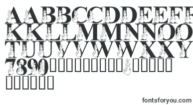 LmsMyFavoriteRabbit font – Fonts Rabbits
