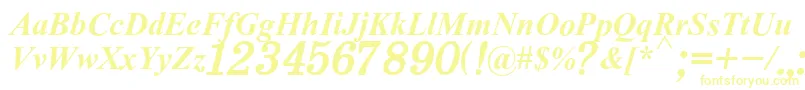 H331Italik Font – Yellow Fonts