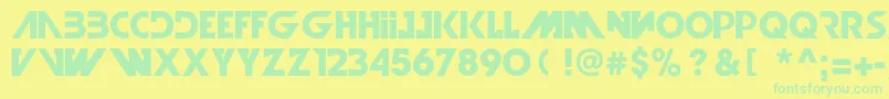 More about IllegalCurvesBold Font IllegalCurvesBold Font – Green Fonts on Yellow Background