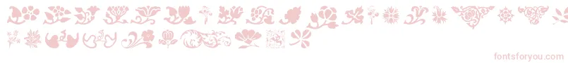 Printorn Font – Pink Fonts on White Background