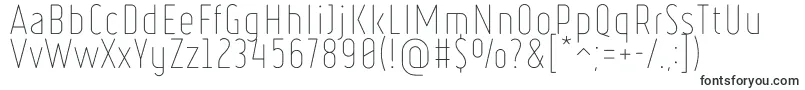 RulerThin-fontti – Fontit Sony Vegas Prolle
