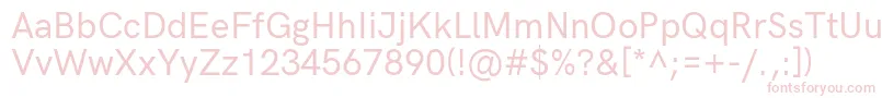 HkgroteskMedium Font – Pink Fonts