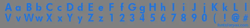 En savoir plus sur la police FuturistfixedwidthBold Police FuturistfixedwidthBold – polices bleues sur fond gris