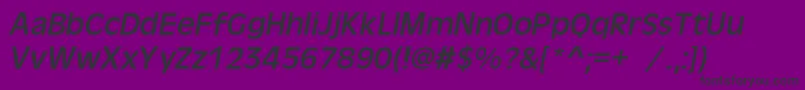 Подробнее о шрифте OlivercItalic Шрифт OlivercItalic – чёрные шрифты на фиолетовом фоне