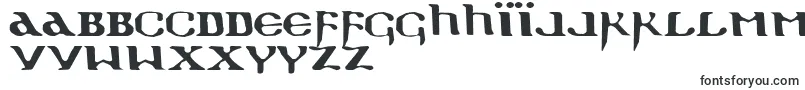 Шрифт Holyv2e – английские шрифты