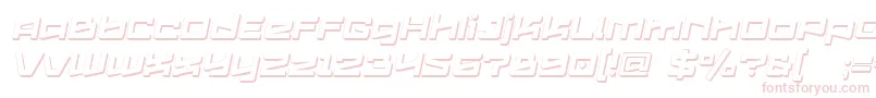 Logofontik4fExtrudedItalic Font – Pink Fonts