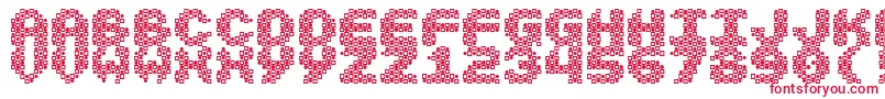 Vasarely Font – Red Fonts