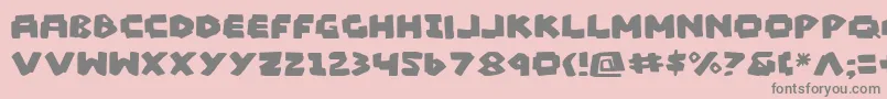Madv2 Font – Gray Fonts on Pink Background